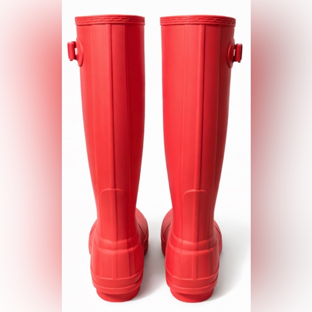 Hunter Pink/Coral Women's Winter & Rain Boots 👢 - Picture 2 of 5